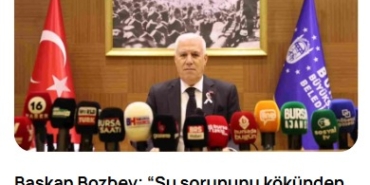 su sorunu kökten çözeceğiz
