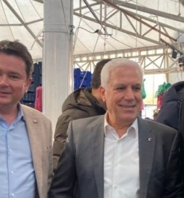 bozbey erkan aydın ve il başkanı