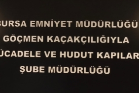 GÖÇMEN KAÇAKÇILIĞI BURSA 1
